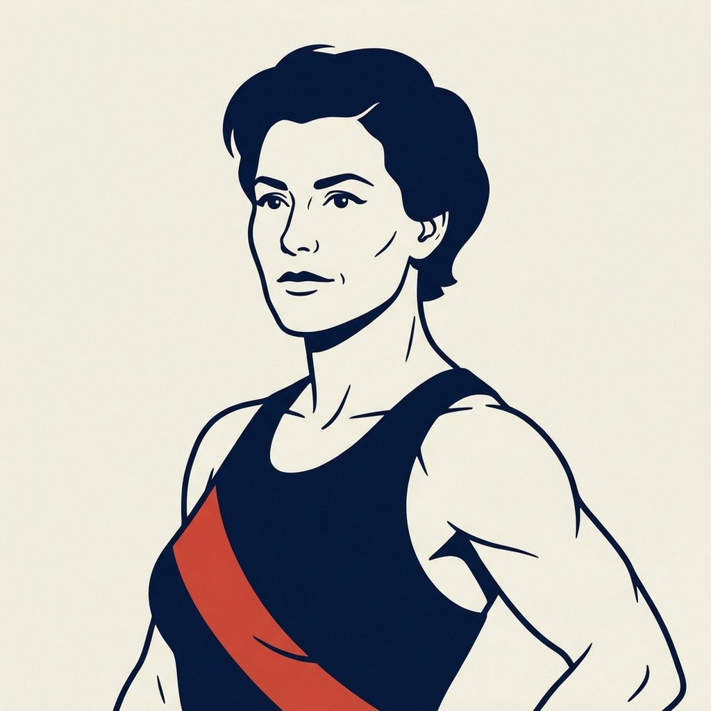 Portrait bande dessinée — Christine Nordhagen