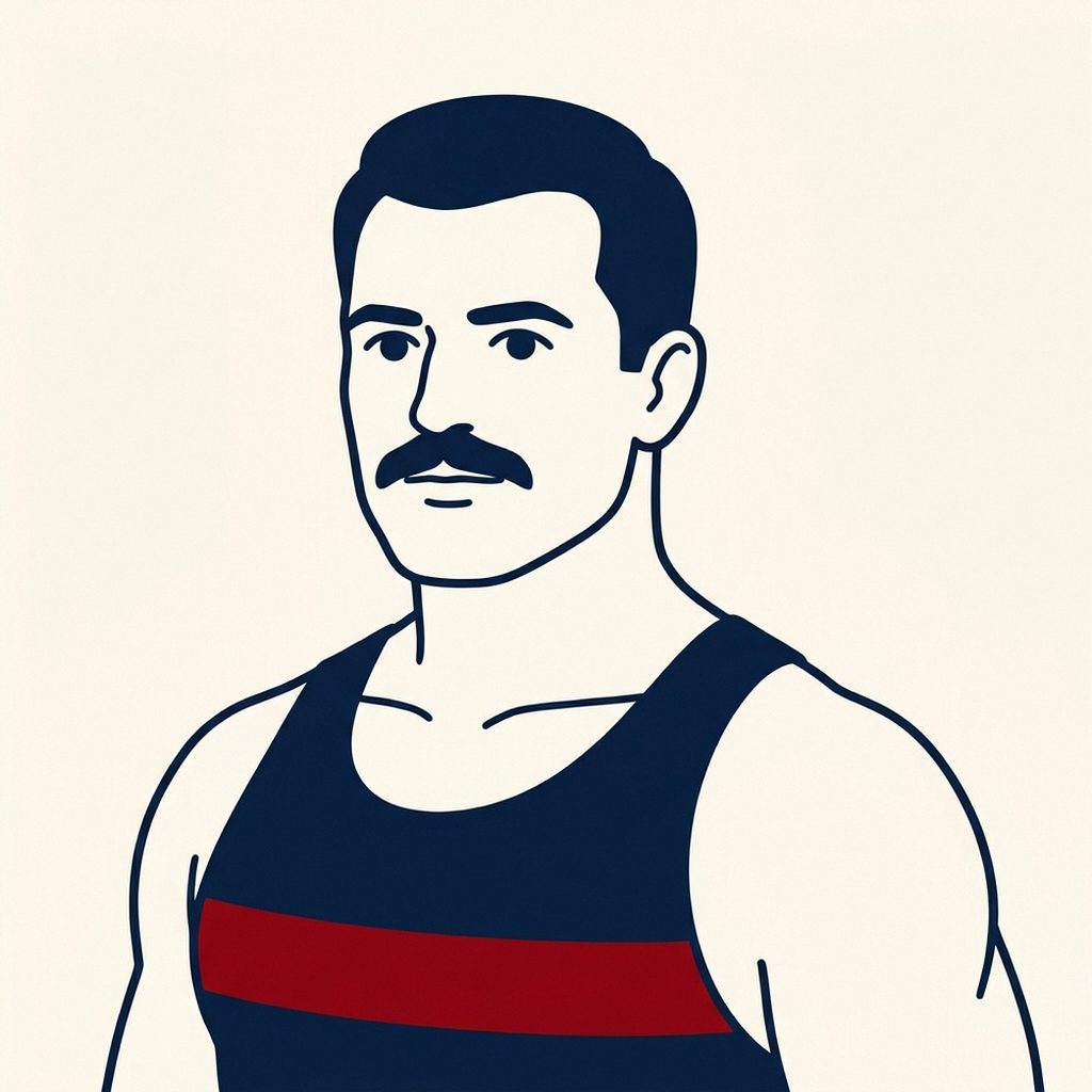 Portrait bande dessinée — Daniel Igali