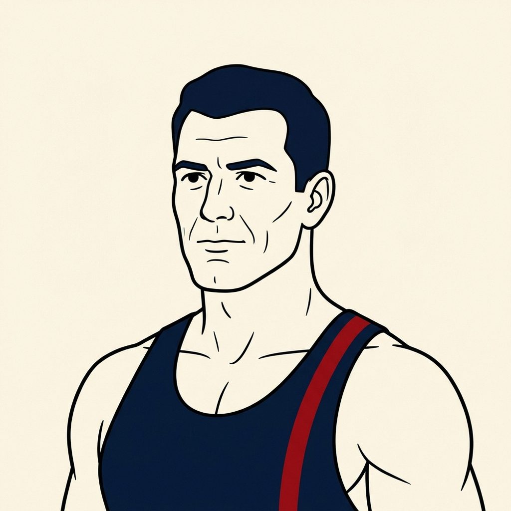 Portrait bande dessinée — Haislan Garcia