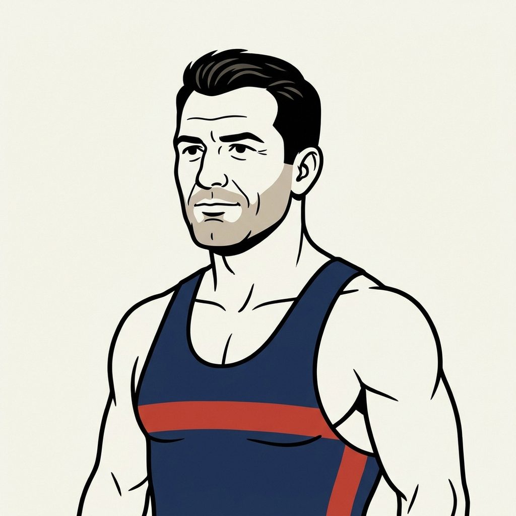 Portrait bande dessinée — John McPhedran