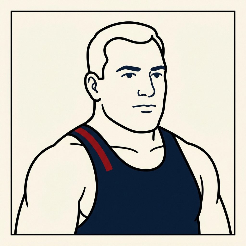 Portrait bande dessinée — Korey Jarvis