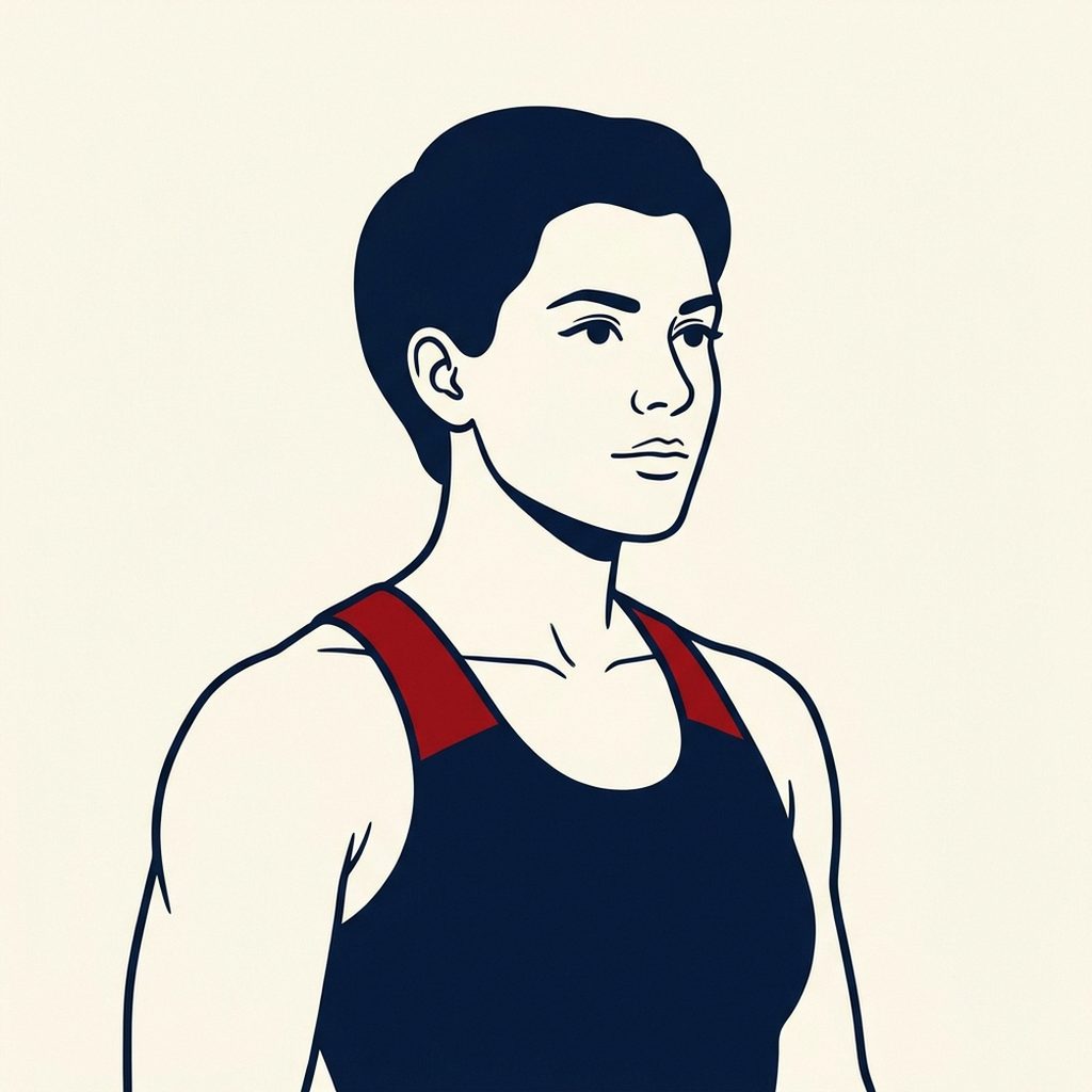 Portrait bande dessinée — Linda Morais