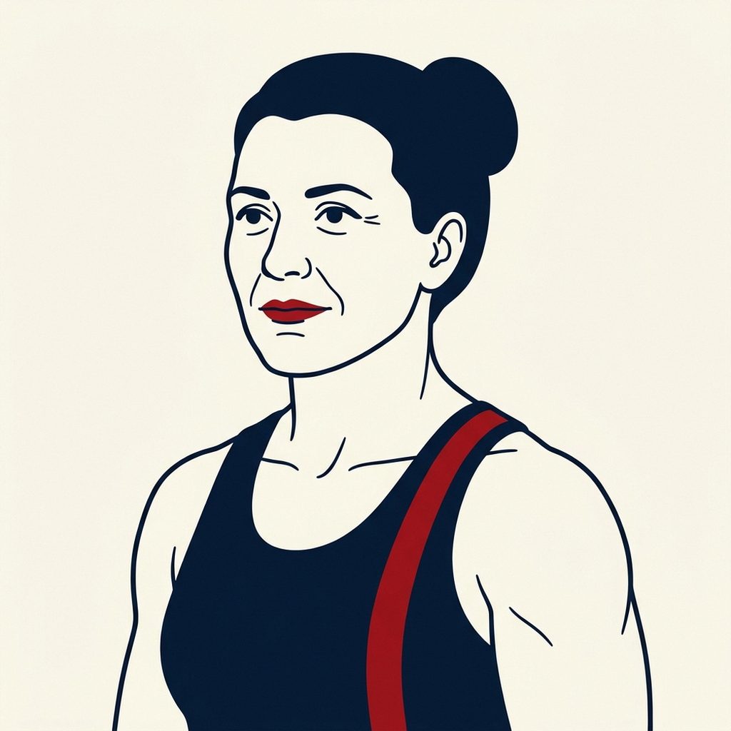 Portrait bande dessinée — Martine Dugrenier