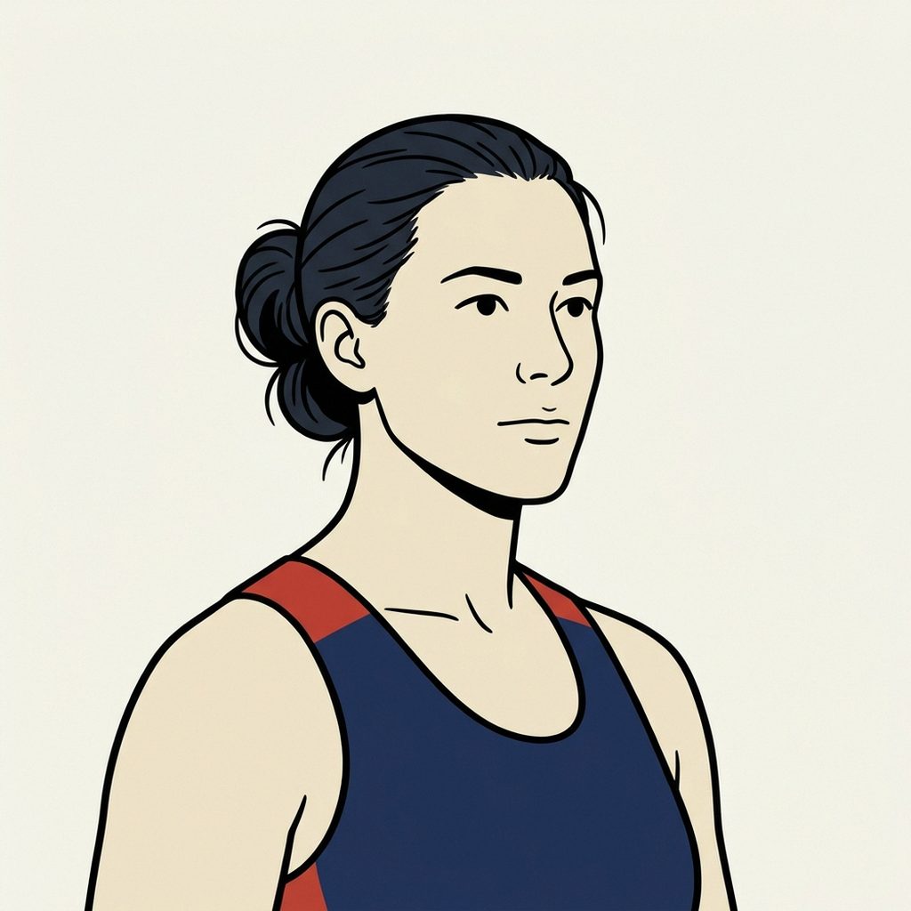 Portrait bande dessinée — Michelle Fazzari