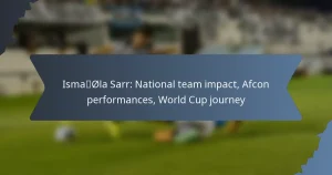 Ismaïla Sarr: National team impact, Afcon performances, World Cup journey